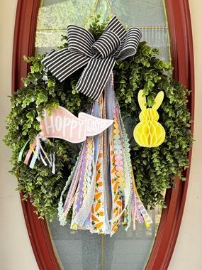 Easter ribbon trim bundle for wreath